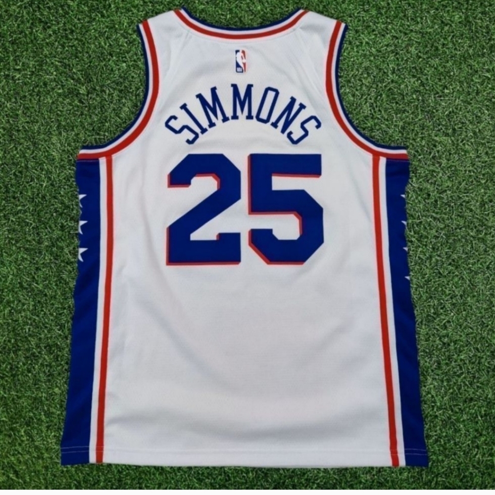 NWOT NIKE DRIFIT SWINGMAN SIMMONS JERSEY - Picture 3 of 3